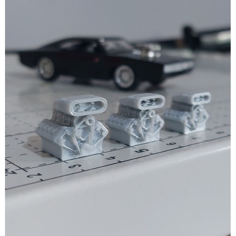 Motor V8 Miniatura para Dioramas e Maquetes escala 1/64 Shopee Brasil