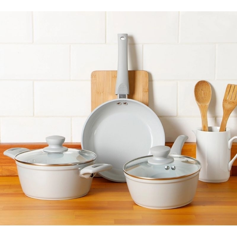 Jogo de Panelas La cuisine revestimento cerâmica (não gruda