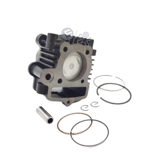 Cilindro Motor Kit (Pistao+Anel+Pino+Trava) Shineray 50 90Cc 2009-2011 Embus 11014-E