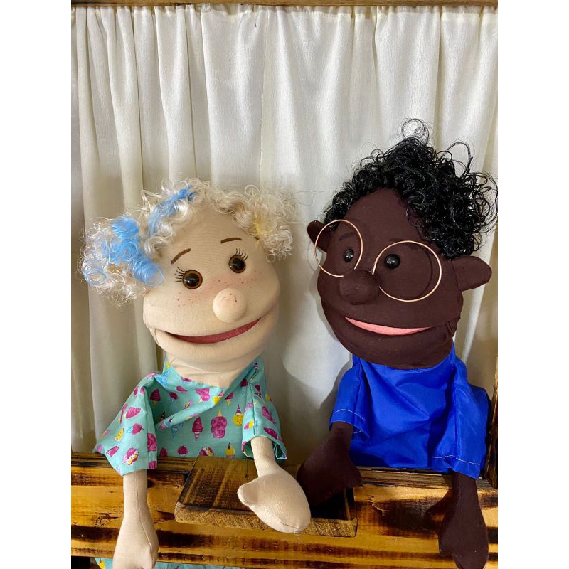 fantoches Fred e Lili