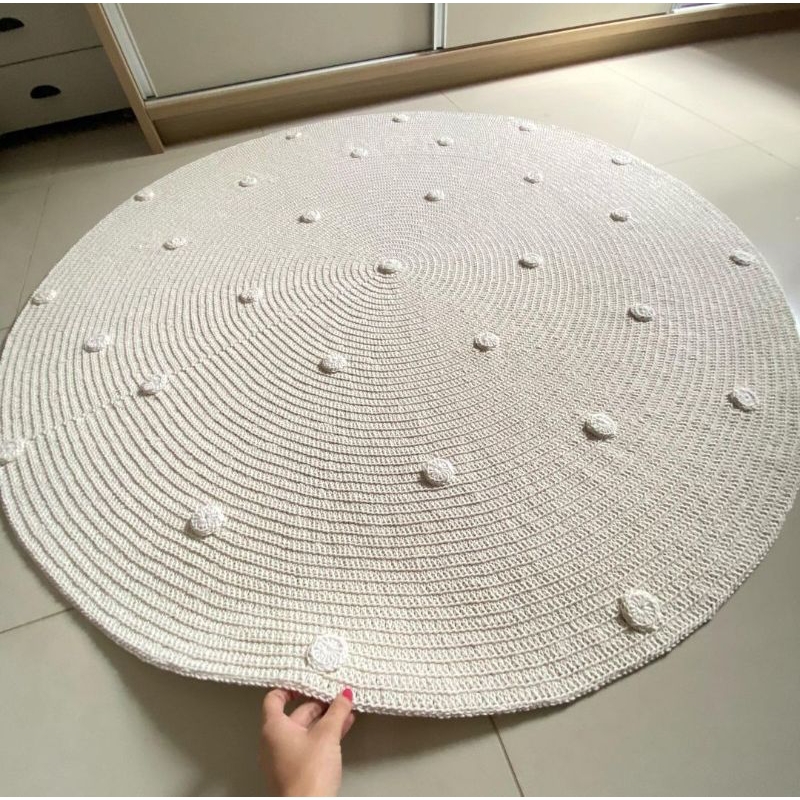 tapete em crochê infantil