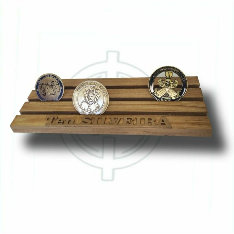 Expositor de Moedas Challenge Coins