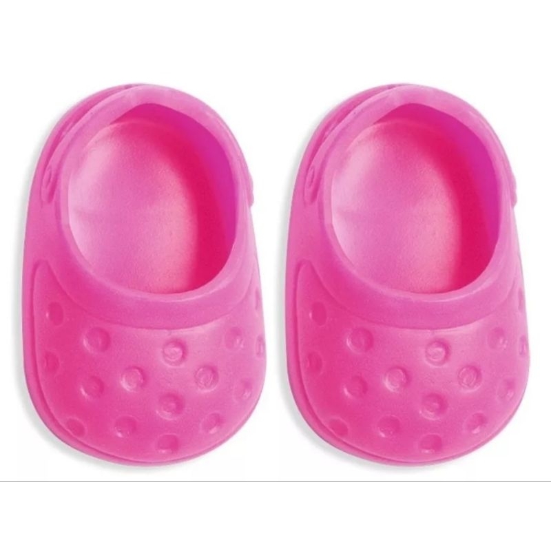 Sapato Boneca Crocs Borracha Sapatilha Baby Alive