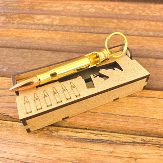 Abridor de Garrafa Bala de Fuzil .50 Munição de Metal Chaveiro Para Chave de Abrir Cerveja Garrafas