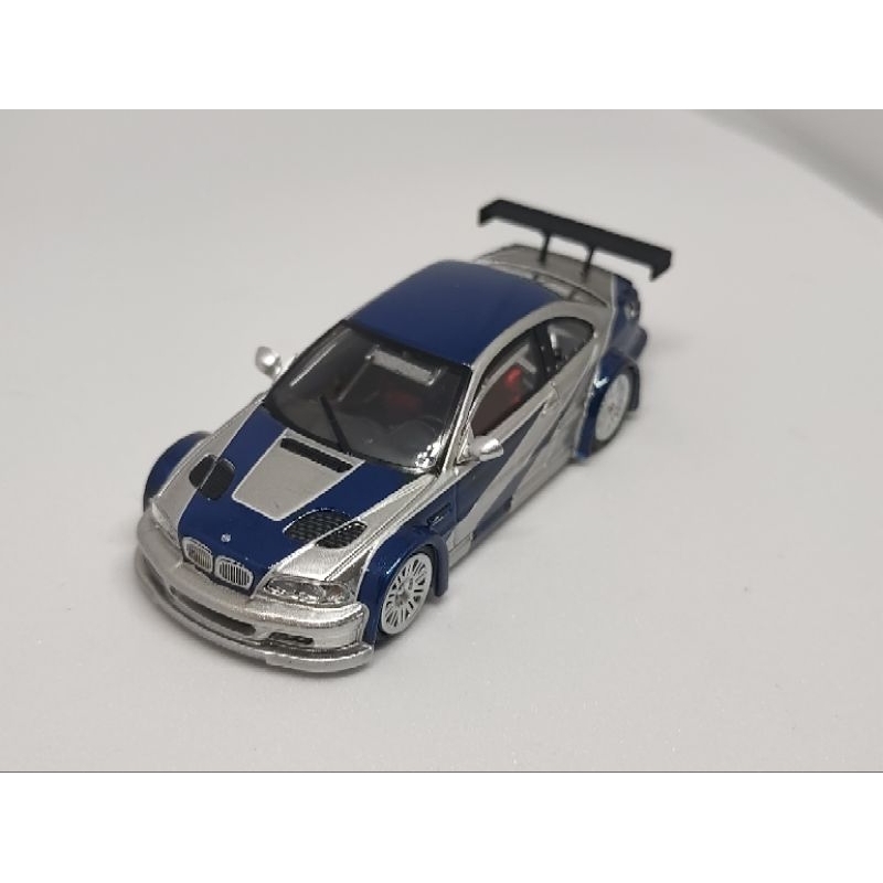 Miniatura escala 1/64 BMW M3 GTR Most Wanted Edição limitada 964/999