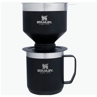 Kit p/ Café Stanley Pour Over (Filtro inox+Xícara c/tampa 355ml)
