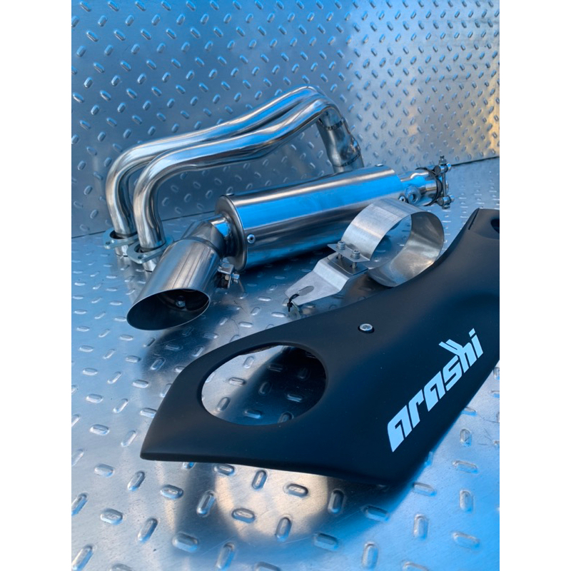 Escapamento esportivo Arashi Full Inox para Yamaha MT-03 até 2025