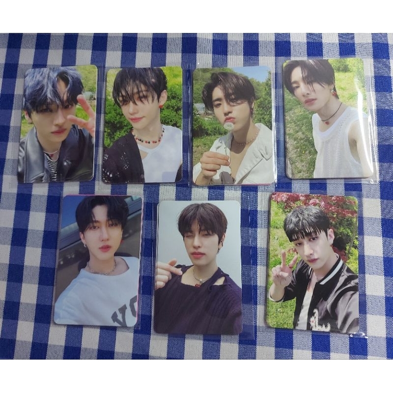 stray kids maxident photocard t-crush , heart , go Bangchan, Lee