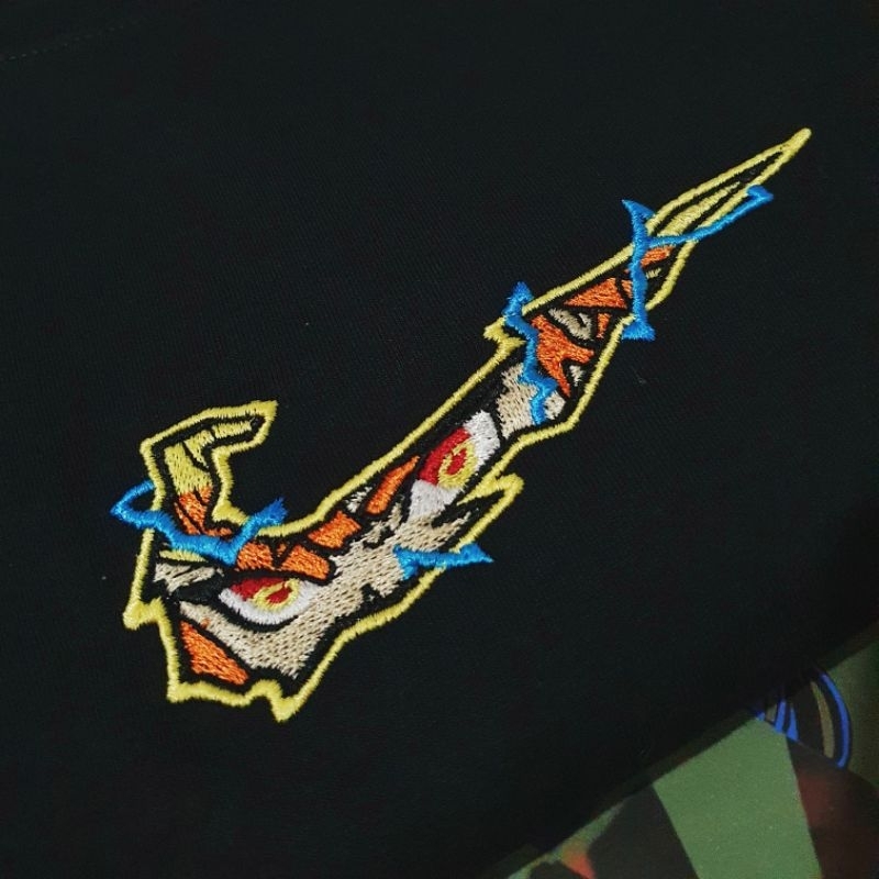 Camiseta Demon Slayer Zenitsu Bordada Shopee Brasil