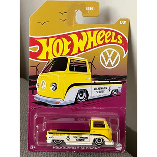 Hot wheels VW t2 Pickup cor Amarela