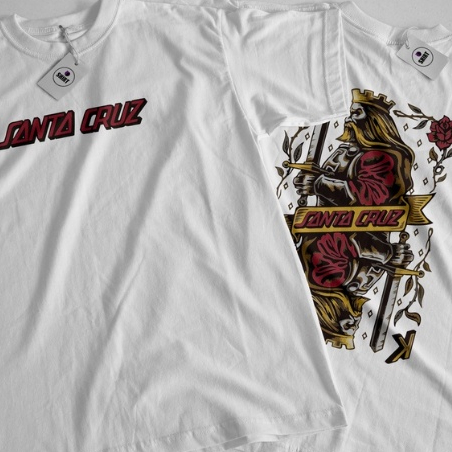 Camiseta Santa Cruz Rei Valete Novo!