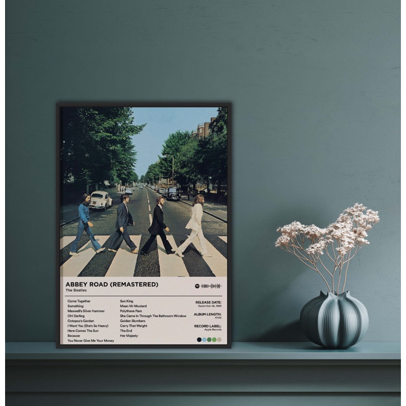 Quadro decorativo Beatles Abbey Road | Shopee Brasil