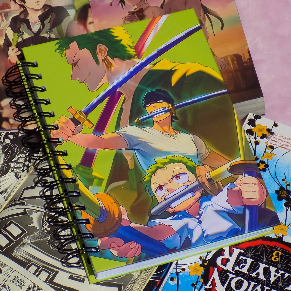 Sketchbook Caderno Desenho Anime One Piece Procurado Wanted 140 Págs 70  Folhas 180g ou 100 Págs 50 Folhas 240g