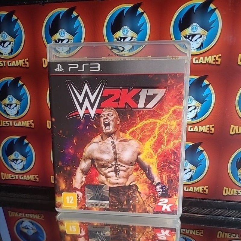 Jogo Mídia Física WWE 2k17 Original Luta Livre para PS3 - 2KSports - Jogos  de Luta - Magazine Luiza