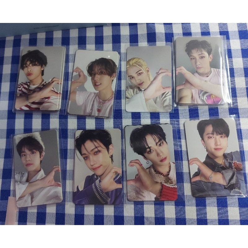 stray kids maxident photocard t-crush , heart , go Bangchan, Lee