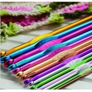 Agulha de Crochê - em Alumínio em Oferta na Shopee