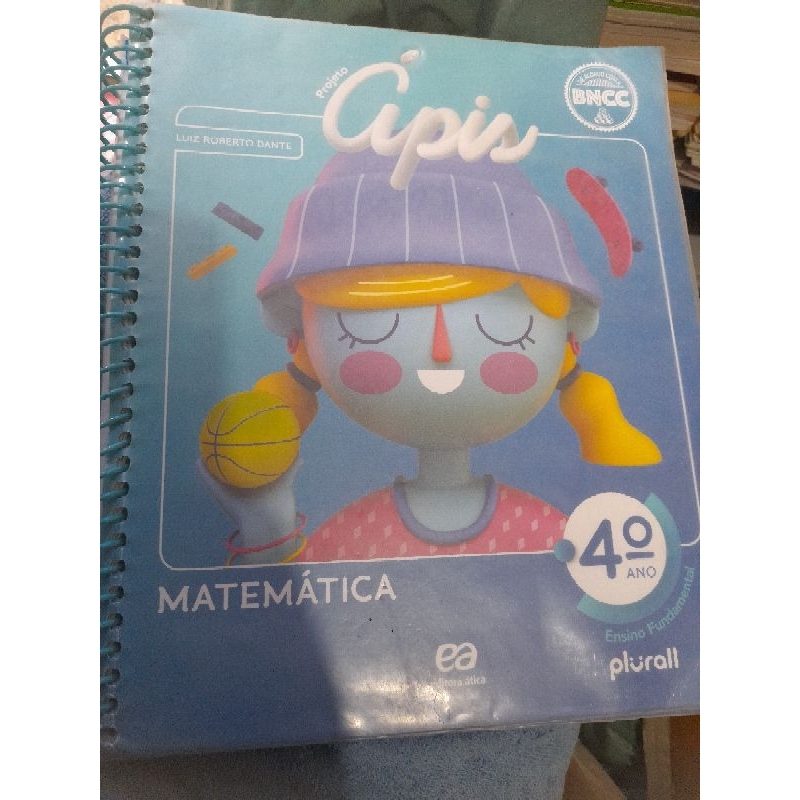 PROJETO APIS MATEMÁTICA 4 ANO FUNDAMENTAL, LUIS ROBERTO DANTE | Shopee ...