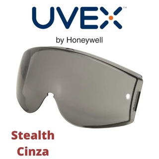 UVEX Supremo Stealth: LENTE DE REPOSIÇÃO Cinza S701HS do Óculos de Proteção Antiembaçante Airsoft Tático