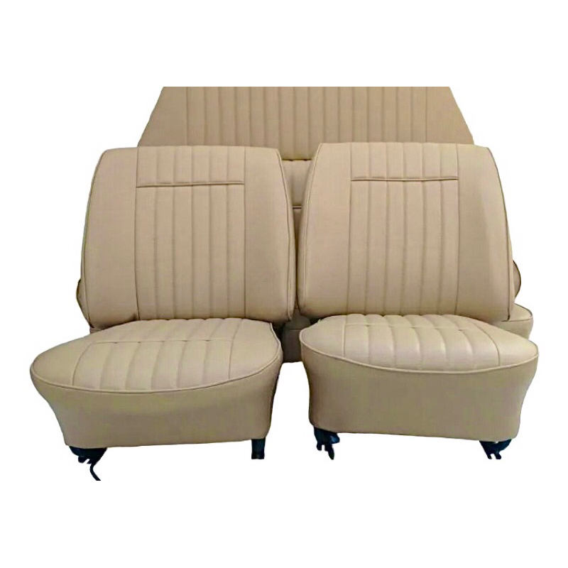 Capa Banco Couro Fusca Gomão 1960 a 1990 Específica + Aromatizante