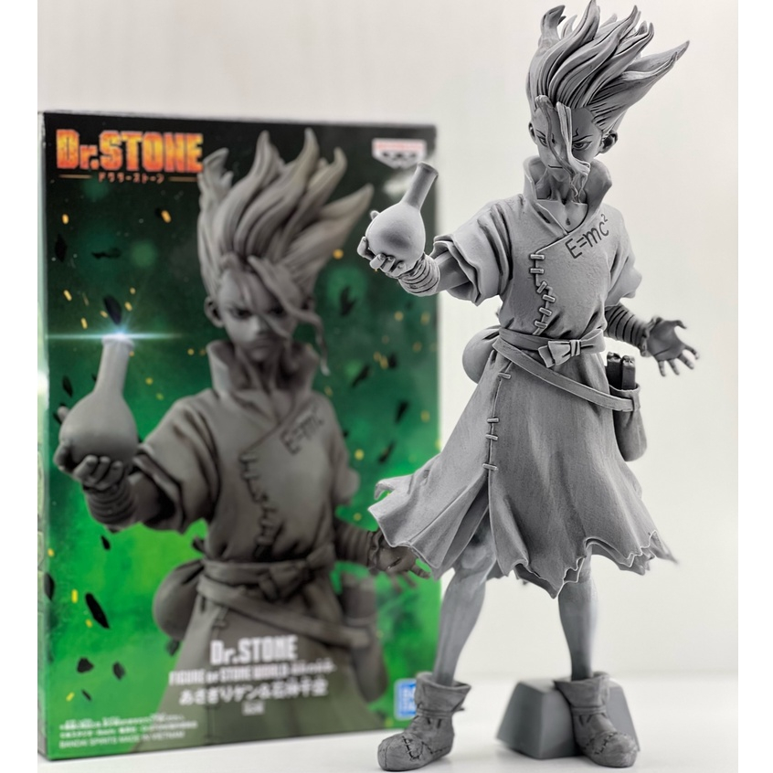 Action Figure Senku Ishigami Dr.Stone - Figure of Stone World Bandai Banpresto