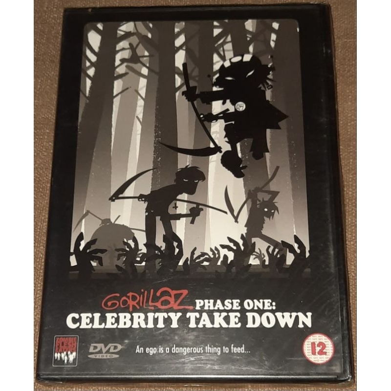 Dvd gorillaz phase one celebrity take down lacrado 947 | Shopee Brasil