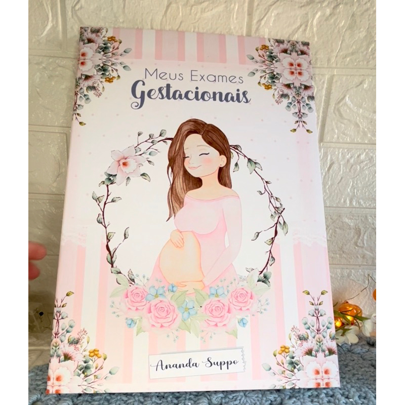 Pasta Catálogo Gestante Personalizada | Shopee Brasil