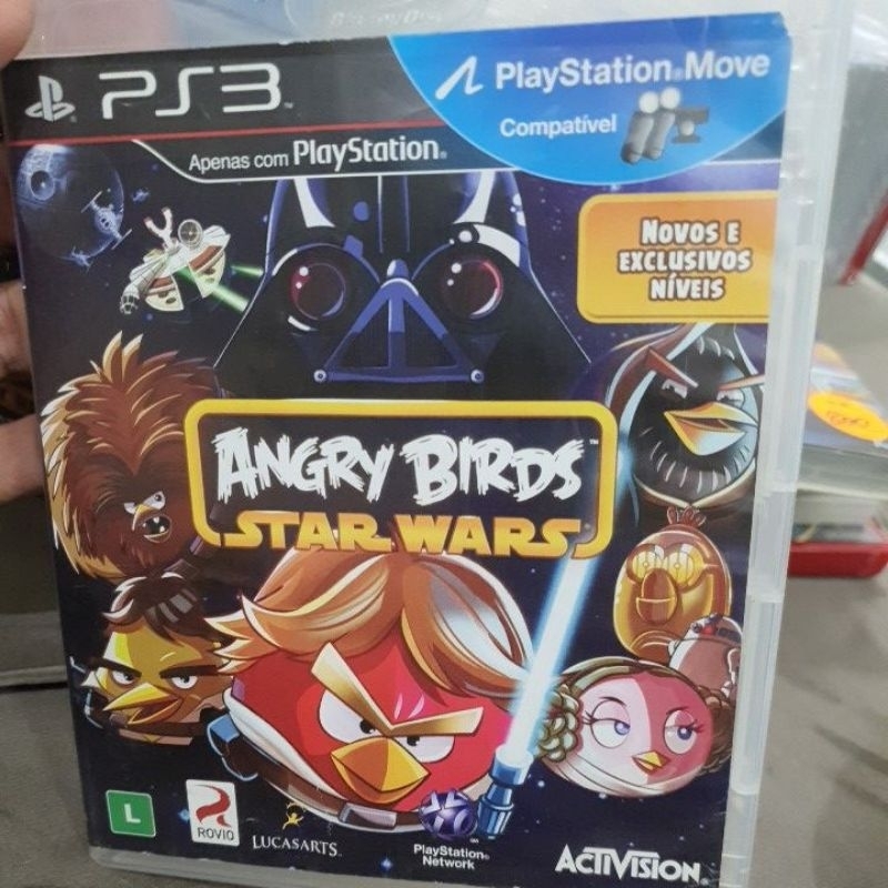 Jogo PS4 Angry Birds Star Wars Game Midia Fisica em Promoção na