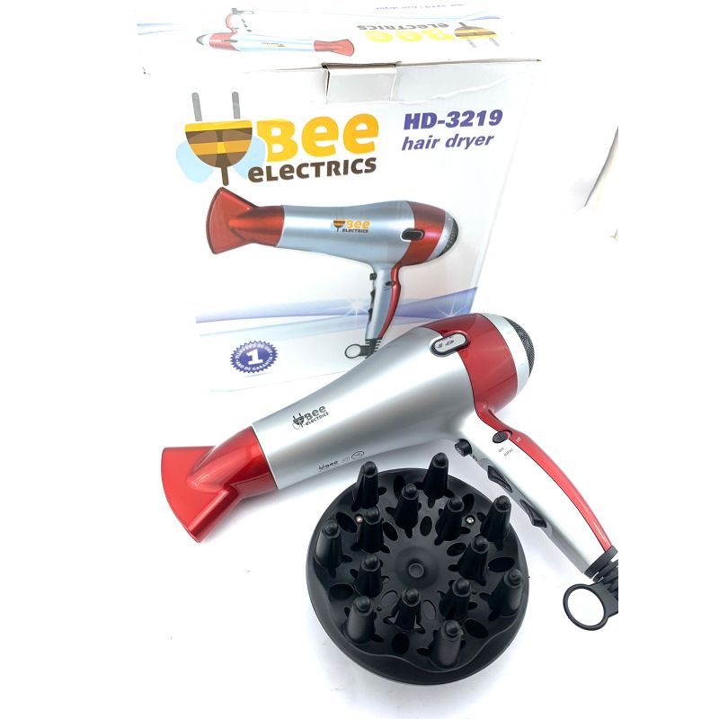 Secador De Cabelo Bee Com Difusor - 1800w - 110v - Novidade