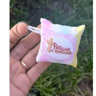 30 almochaveiro personalizados páscoa lembrancinha em Oferta na Shopee
