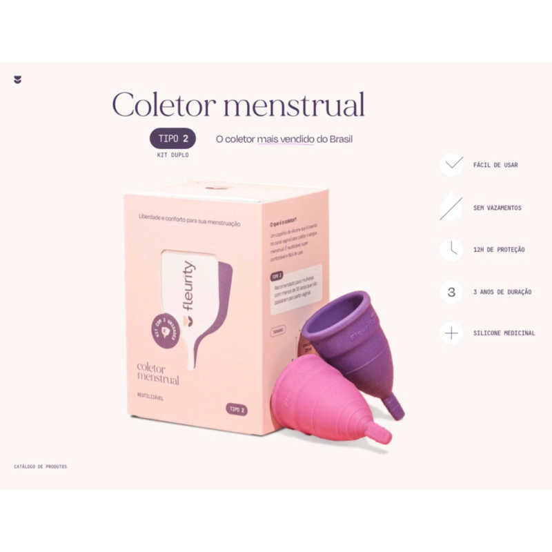 Coletor Menstrual Lilicupmuy Rosa