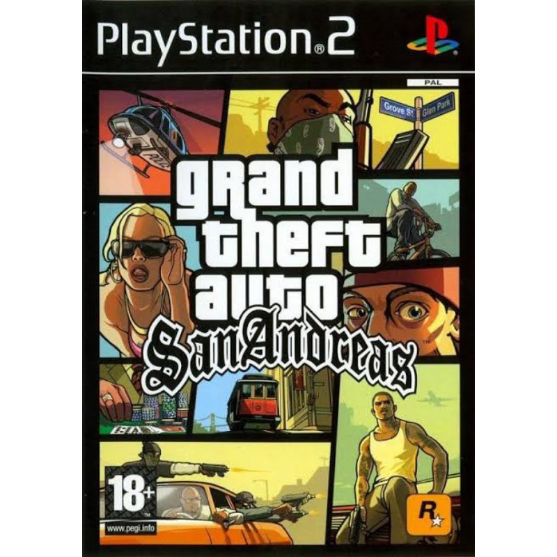 GTA San Andreas PS2 | Shopee Brasil