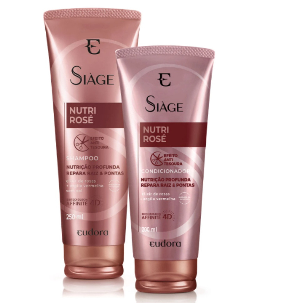 Kit Siàge Nutri Rosé Shampoo e Condicionador