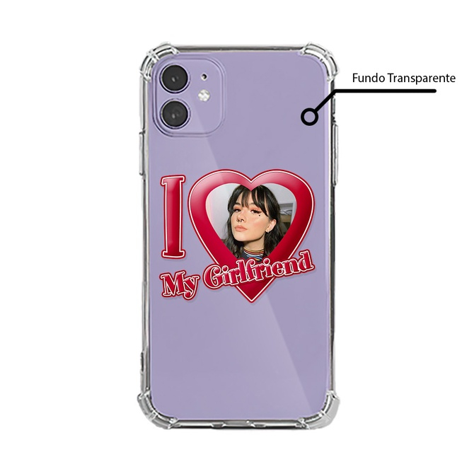 Capinha Capa De Celular Personalizada Cora o I Love My Girlfriend