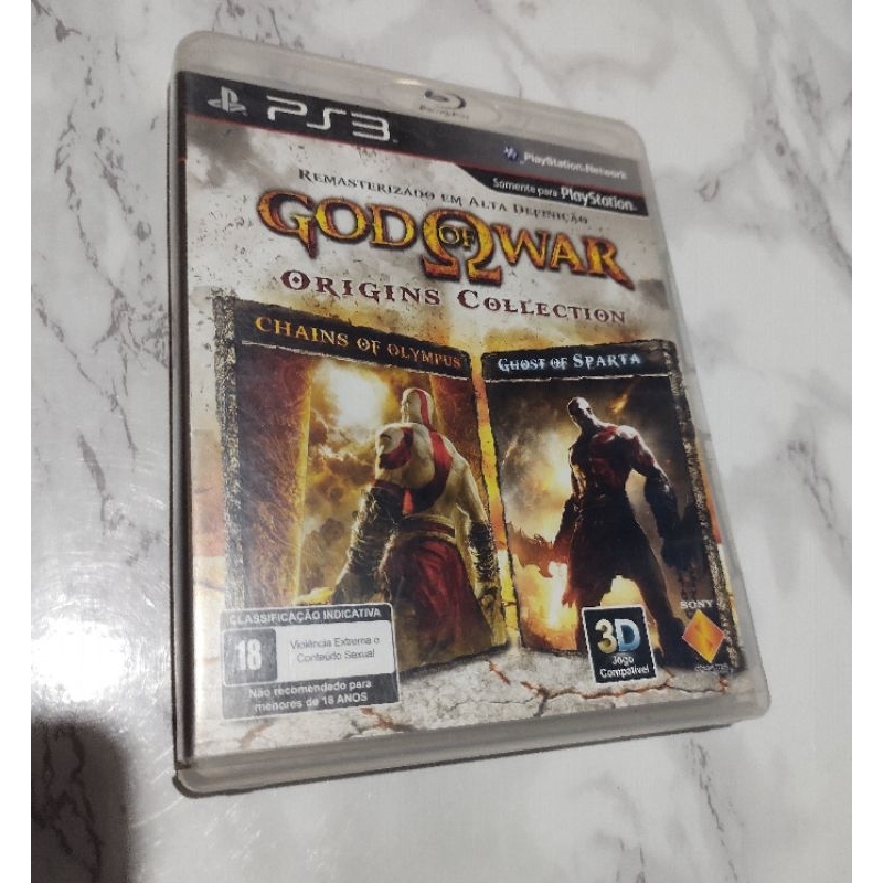 God of War Origins Collection - Ps3 Mídia Física
