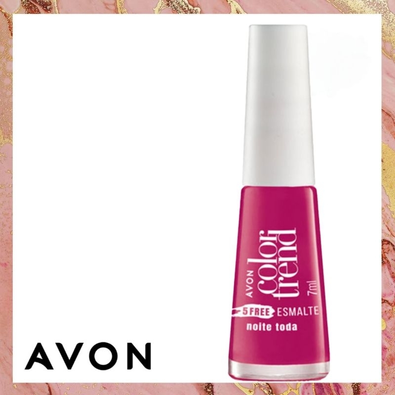 Vernis à Ongles Ou Rouge à Lèvres AVON Color Trend - Teinte Rouge, Effet Brillant, 8 Ml Ou 3,6 G - Neuf