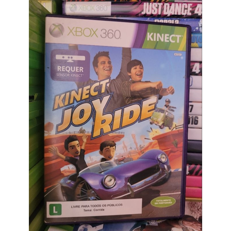 Jogo Kinect Joy Ride Original Para Xbox 360 - Mídia Fisica