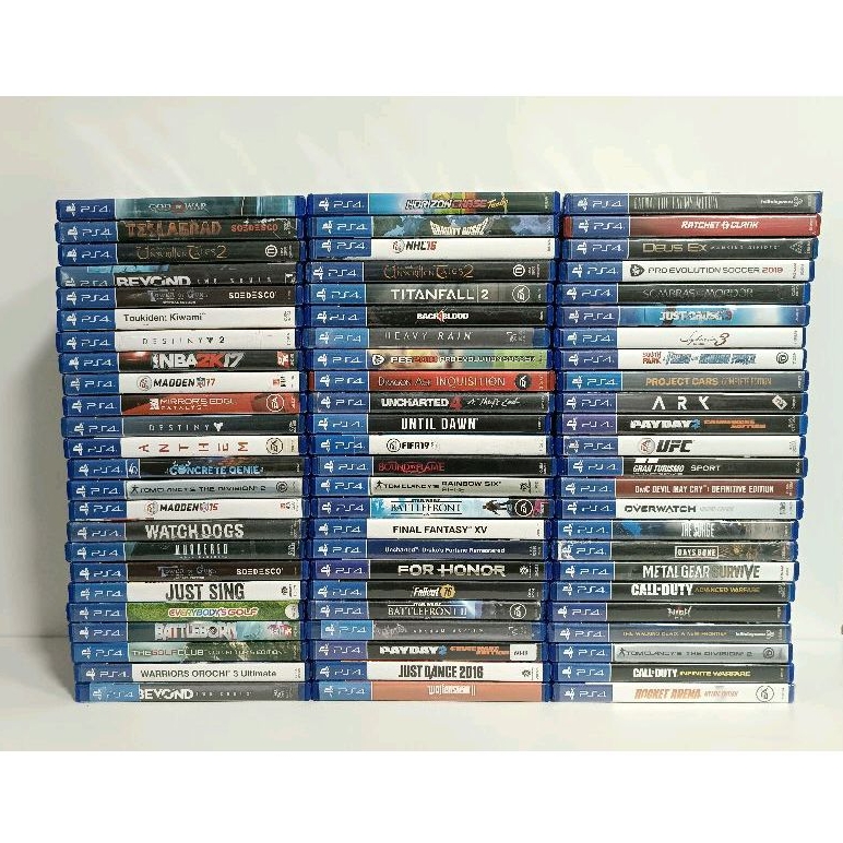 2 jogos Ps4 do anúncio por R$ 109,99