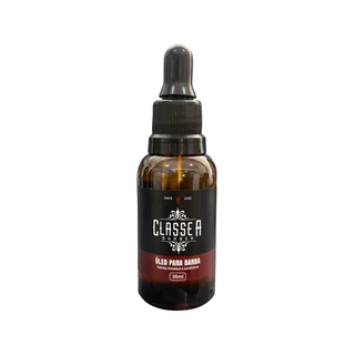 óleo para barba 30ml classe a possui hidratantes e fortalece os fios 1un