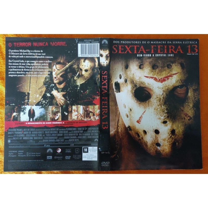 DVD Sexta-feira 13 - Bem Vindo a Crystal Lake (Original) (Leia a