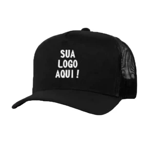 Kit 200 Bonés com Logo Frontal da sua Empresa