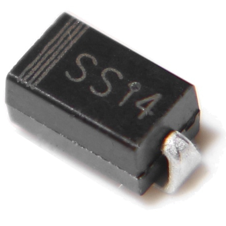Diodo Ss14 In5819 Smd Ss14 In5819 Schottky 1a 40v | Shopee Brasil