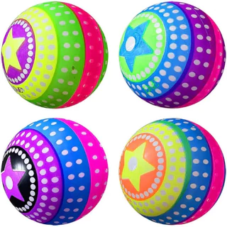 PACOTE PROMOCAO COM 10/ 20/ 30 Bola de Vinil BOLINHA Crianca Campo Bola de praia 22cm NoBrand
