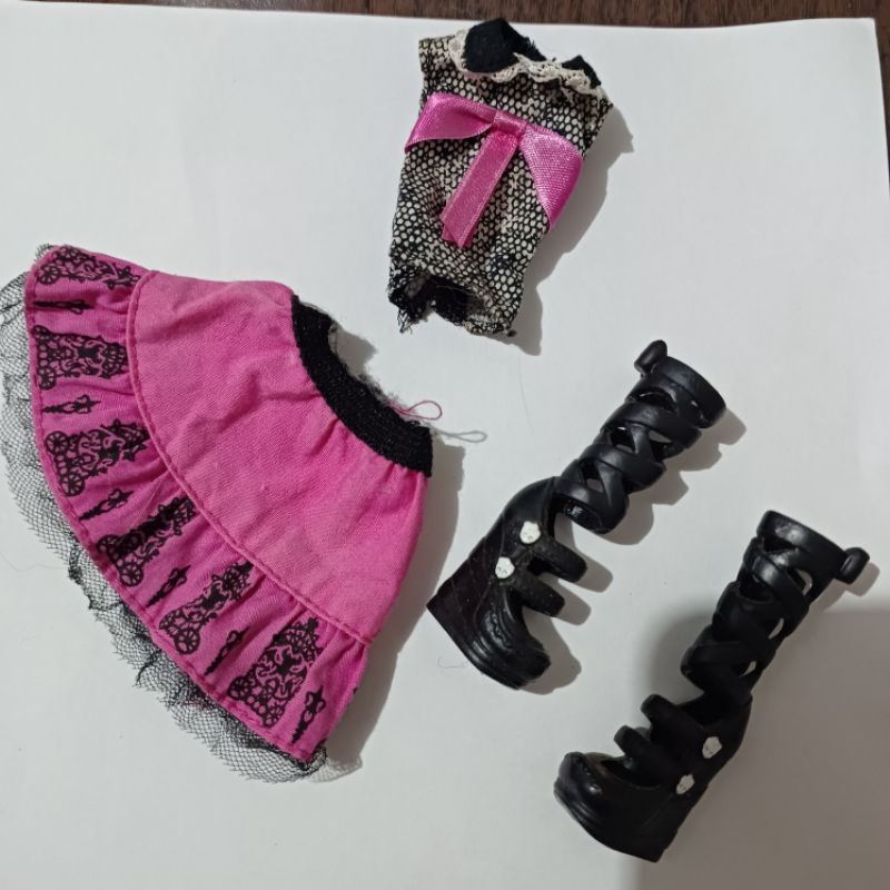 Acessórios Roupa Sapato Boneca Draculaura Monster High B - Escorrega o Preço