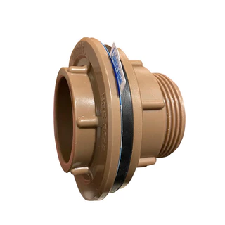 Adaptador Flange 32mm (1'') (marrom) Para Caixa D' Água