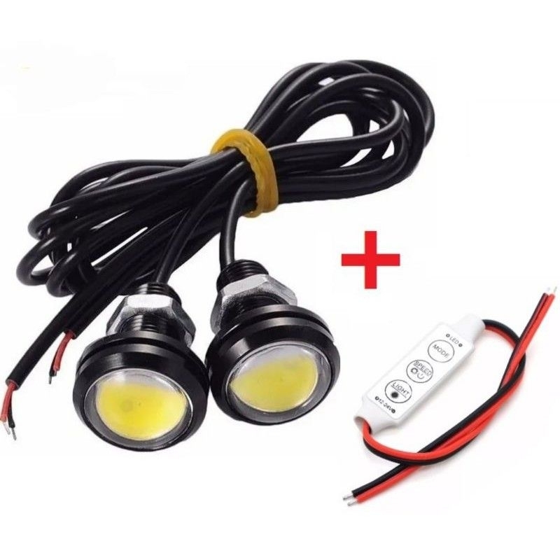 Led Strobo Olho de Gato + Central Controladora de Efeitos 12V