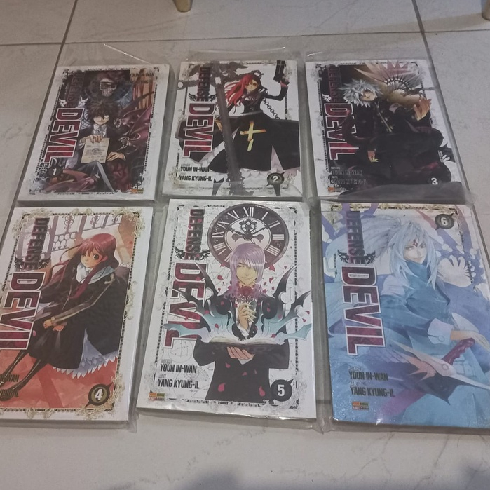 Mangá Defense Devil completo 1 a 10