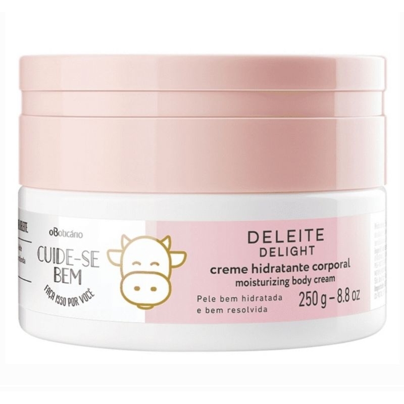 Creme Hidratante Desodorante Corporal Cuide-Se Bem Deleite 250g O Boticário