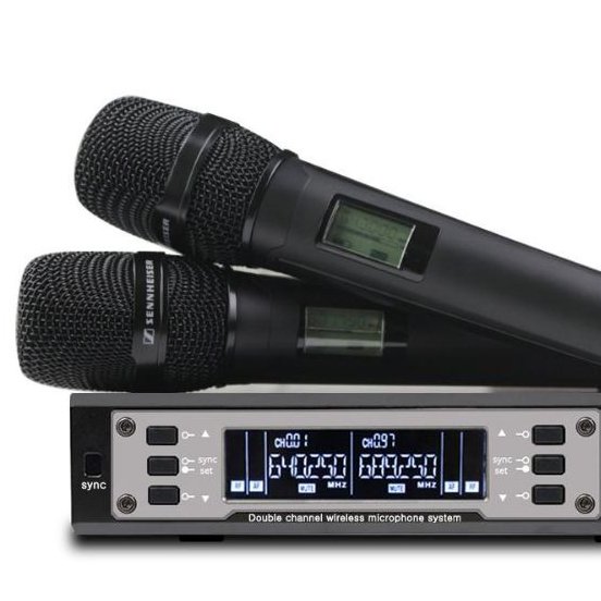 Microfone Sennheiser Duplo Ew 135 g4 Bastão Skm9000 Top Promoção