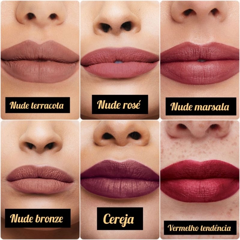 Batom Ultramatte Avon Coleção Nudes Efeito mate Cores a escolher 3,6g | Shopee Brasil