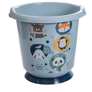 Banheira Ofurô Bebê Sensitive Infantil Bichinhos Plasútil 17,2L
